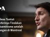 Trudeau Tuntut Diakhirinya Tindakan Antisemitisme setelah Serangan di Montreal